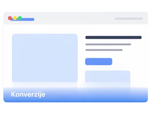 konverzije web site